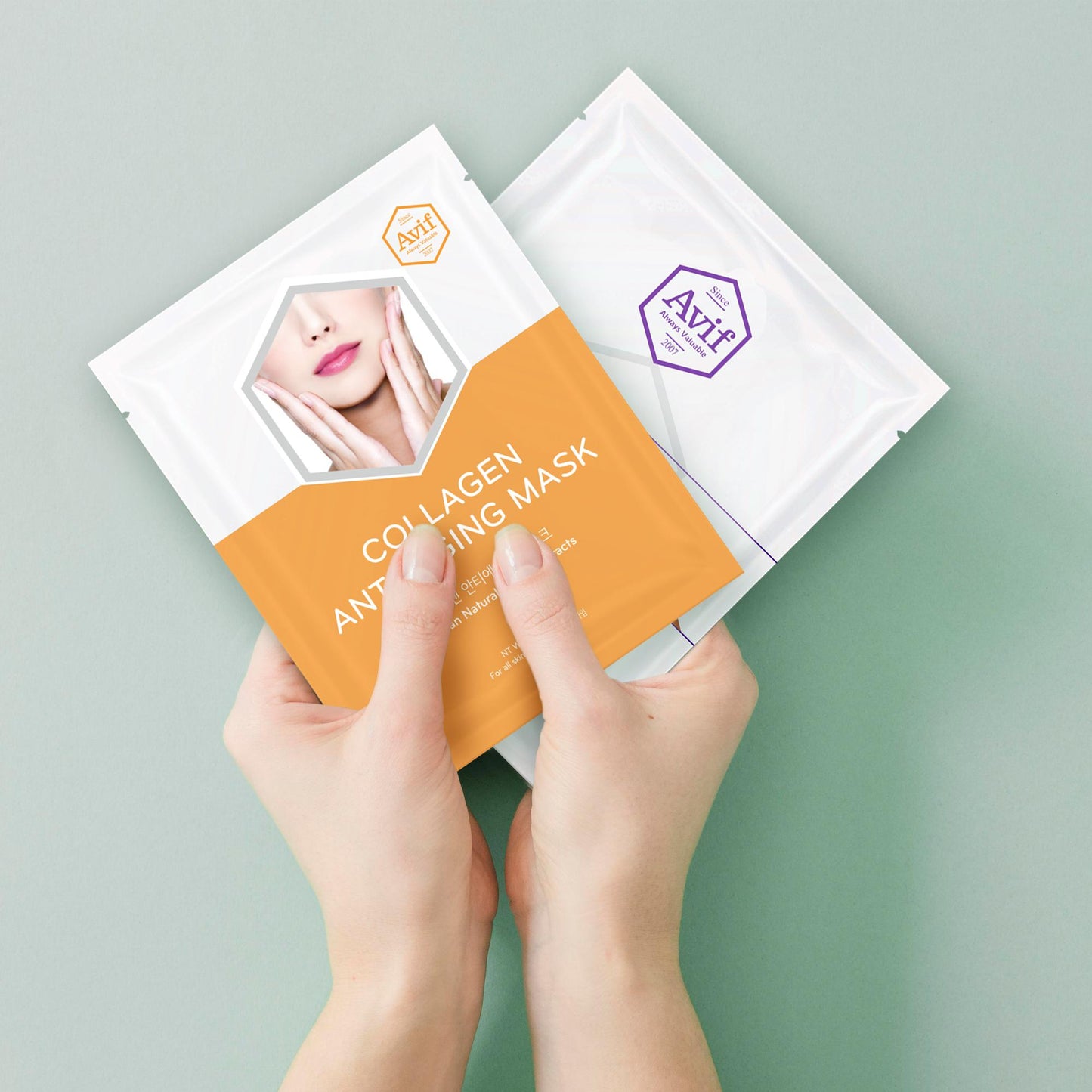 [Mua 1 Tặng 1] Mặt Nạ Dưỡng Da Giảm Lão Hóa - Avif Collagen Anti-Aging Mask