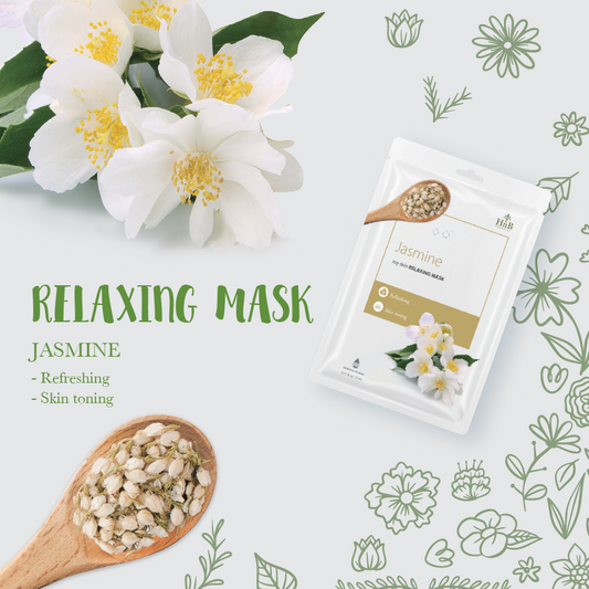 Mặt nạ dưỡng da Hoa Nhài [HNB My Skin Relaxing Mask - Jasmine]