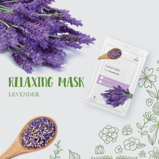 Mặt nạ dưỡng da Hoa Oải Hương [HNB My Skin Relaxing Mask - Lavender]