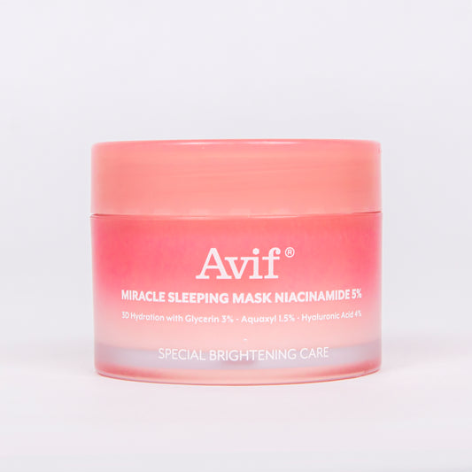 Mặt nạ ngủ Phục hồi da [Avif Miracle Sleeping Mask Lotus 5%]