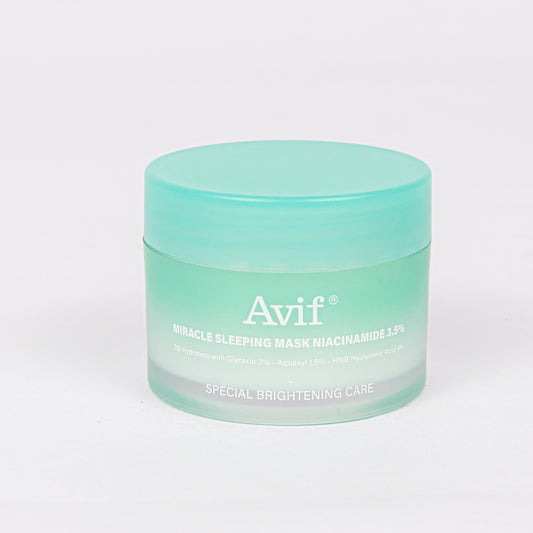 Mặt nạ ngủ Sáng da [Avif Miracle Sleeping Mask Niacinamide 3.5%]