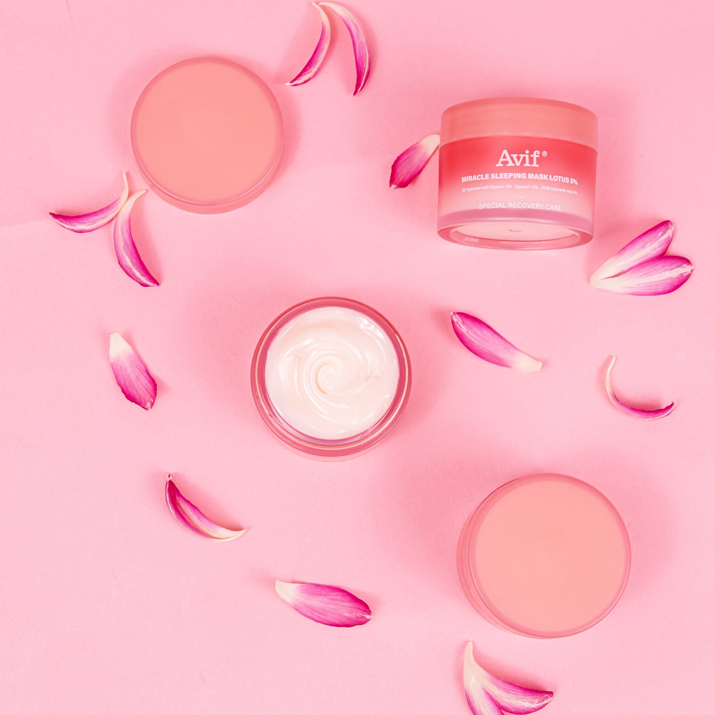 Mặt nạ ngủ Phục hồi da [Avif Miracle Sleeping Mask Lotus 5%]