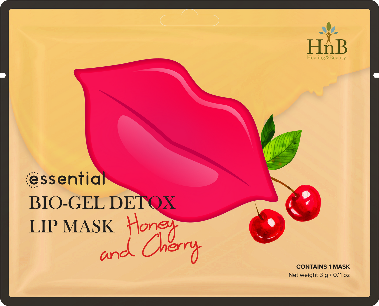 [SIÊU SALE SINH NHẬT] Mặt Nạ Dưỡng Môi [HNB Essential Bio-Gel Detox Lip Mask]