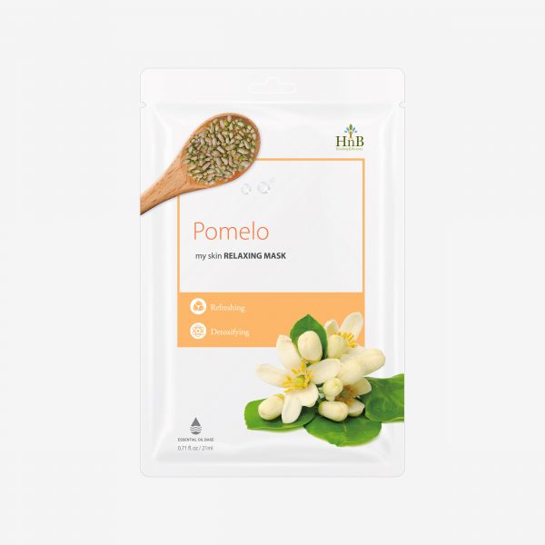 Mặt nạ dưỡng da Hoa Bưởi [HNB My Skin Relaxing Mask - Pomelo]