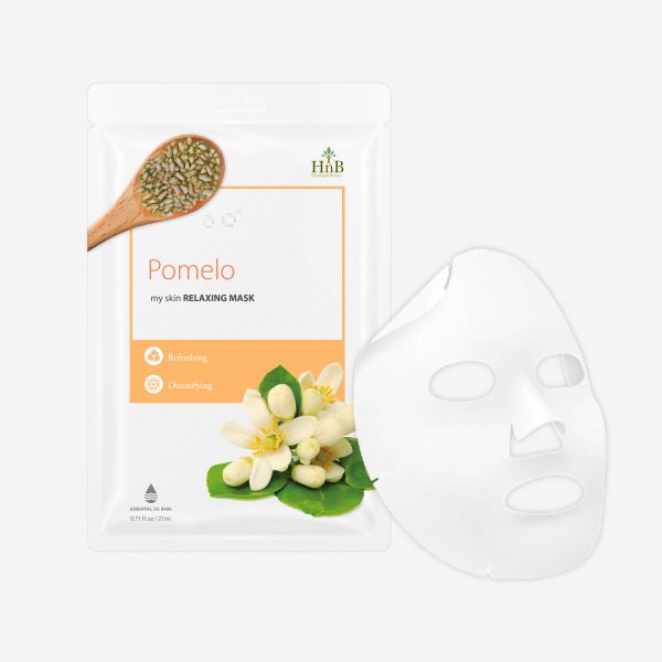 Mặt nạ dưỡng da Hoa Bưởi [HNB My Skin Relaxing Mask - Pomelo]