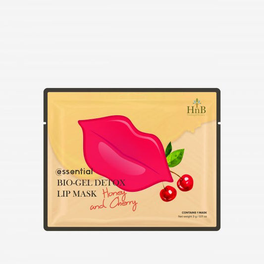 Set 10 miếng Mặt Nạ Dưỡng Môi [HNB Essential Bio-Gel Detox Lip Mask]