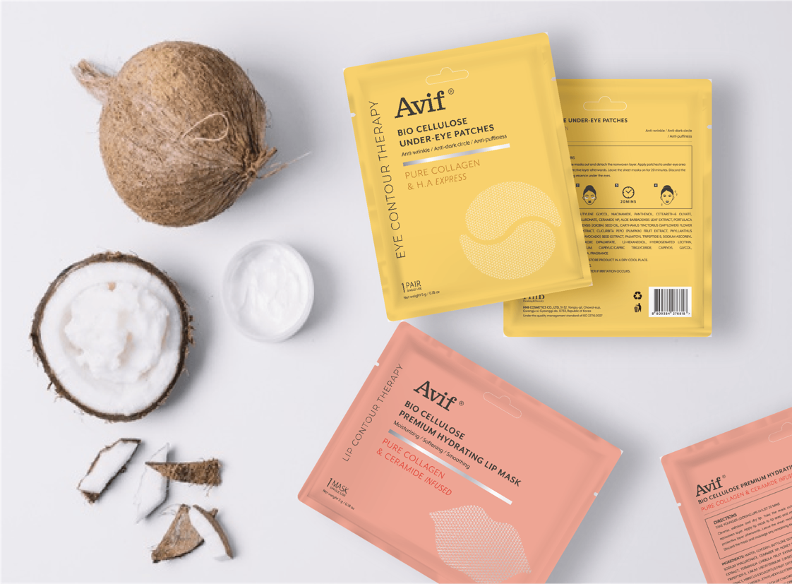 Set 10 miếng Mặt Nạ Dưỡng Da Vùng Mắt [Avif Bio Cellulose Under-Eye Patches]