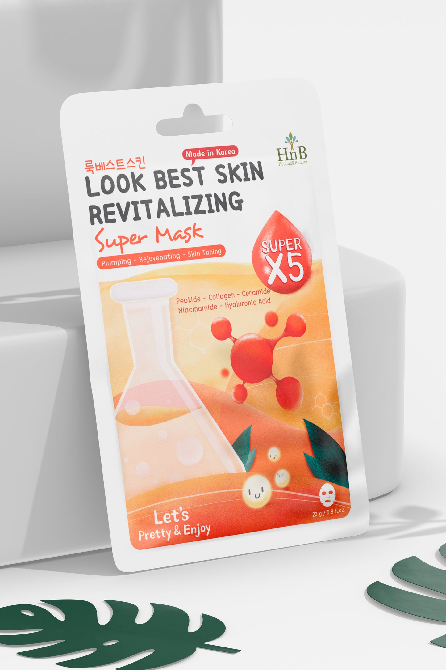 [MUA 1 TẶNG 1] Mặt nạ Phục hồi - Tái sinh làn da [HNB Look Best Skin Revitalizing Super Mask]