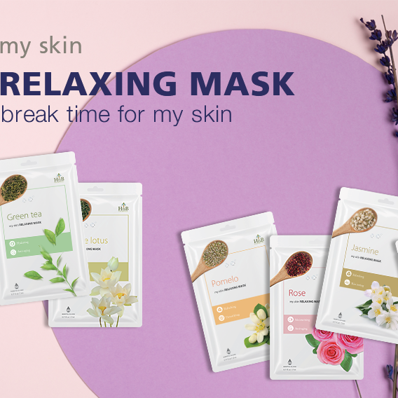 Set 6 Miếng Mặt Nạ Dưỡng Da [HNB My Skin Relaxing Mask]