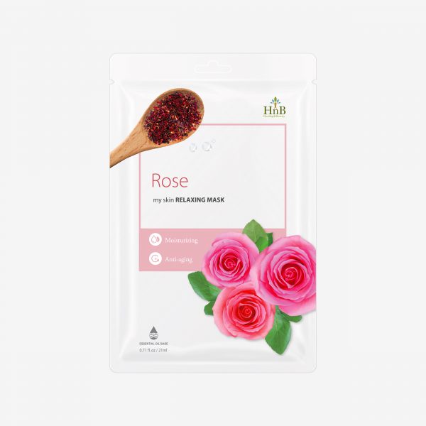 Mặt nạ dưỡng da Hoa Hồng [HNB My Skin Relaxing Mask - Rose]