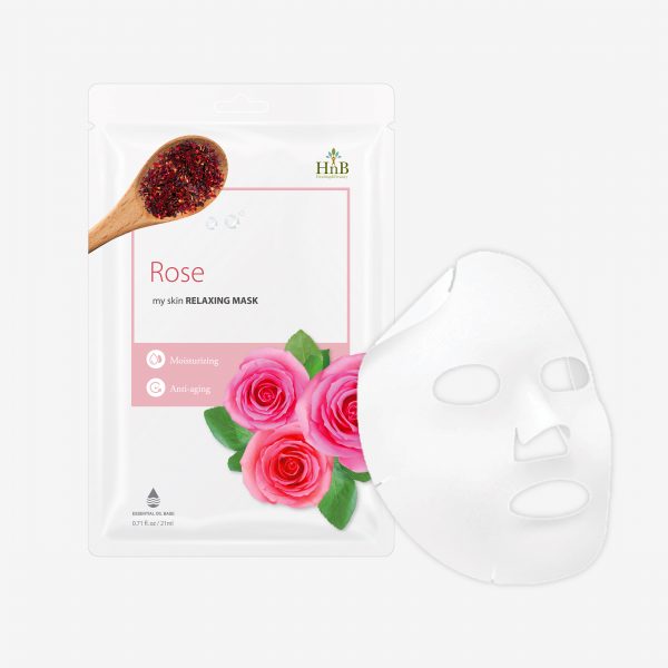 Mặt nạ dưỡng da Hoa Hồng [HNB My Skin Relaxing Mask - Rose]