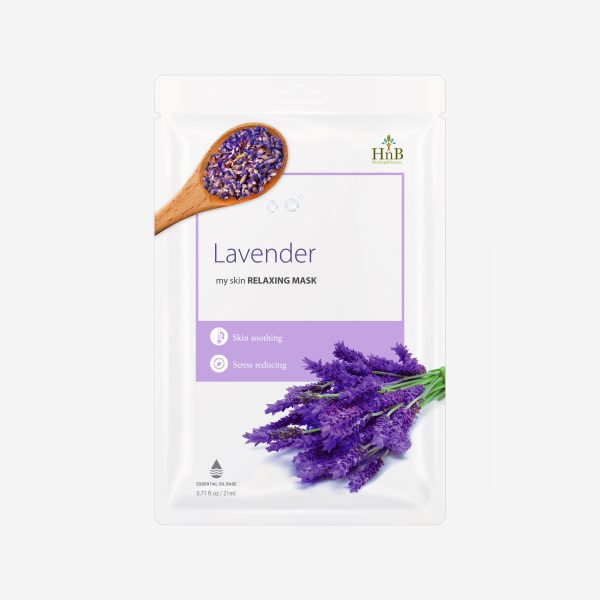 Mặt nạ dưỡng da Hoa Oải Hương [HNB My Skin Relaxing Mask - Lavender]