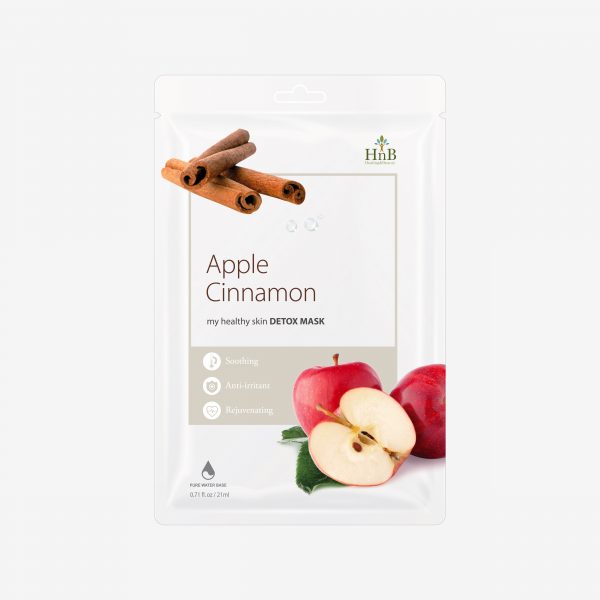 Mặt nạ dưỡng da Táo tươi & Quế [HNB My Healthy Skin Detox Mask - Apple Cinnamon]