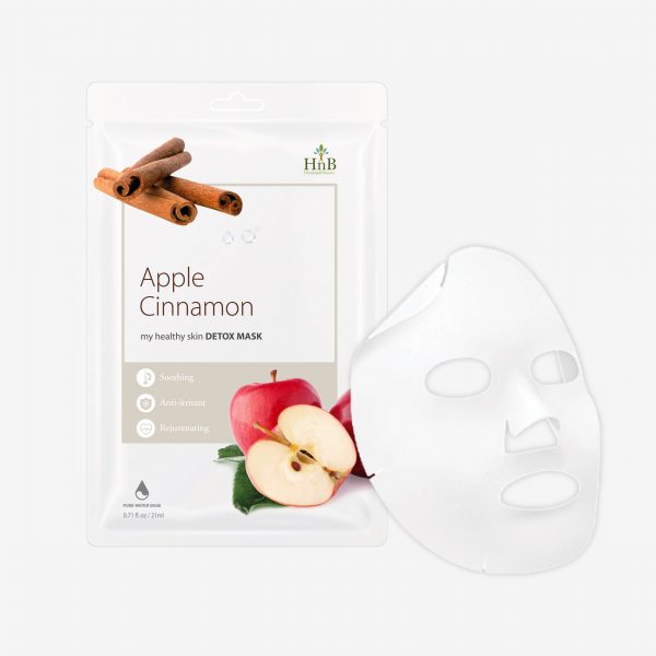 Mặt nạ dưỡng da Táo tươi & Quế [HNB My Healthy Skin Detox Mask - Apple Cinnamon]