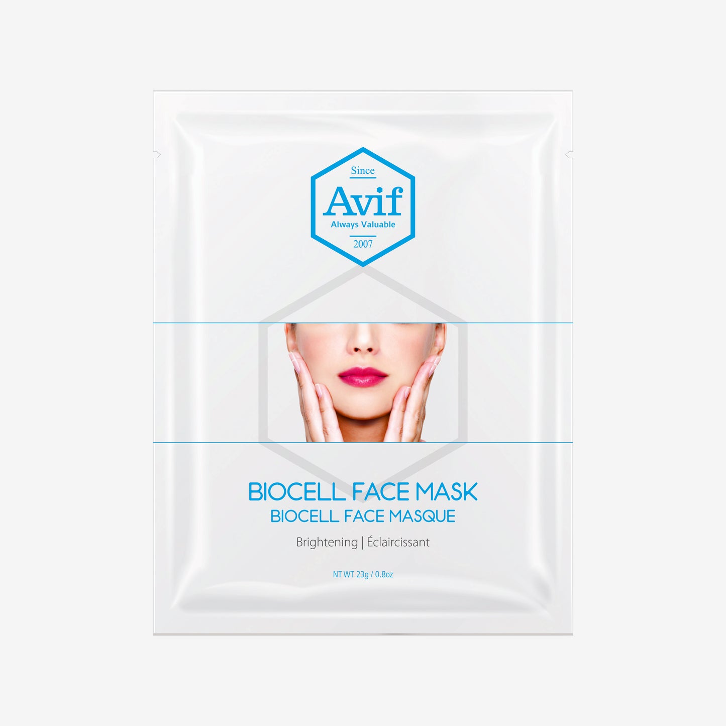[Mua 1 Tặng 1] Mặt nạ Biocell dưỡng trắng da [Avif Biocell Face Mask Whitening]